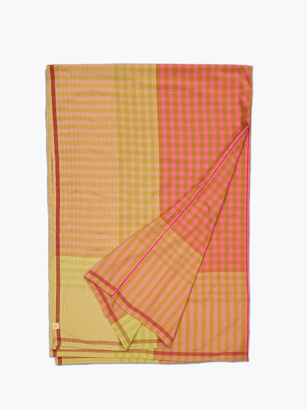 Grid Tablecloth - Pink Lemonade