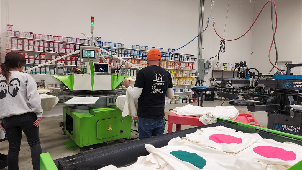 In the Workshop With Windmill City Screenprinters