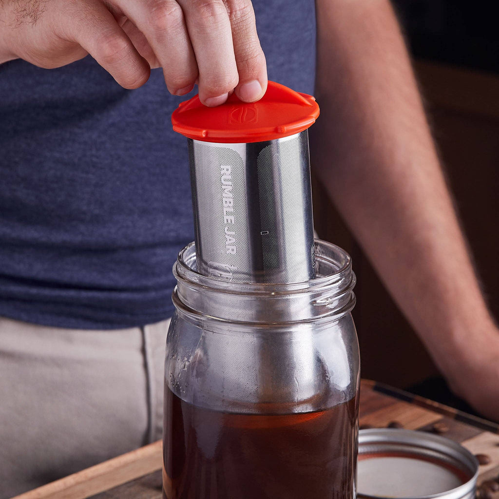 Rumble Jar Cold Brew Coffee Filter Quart Size