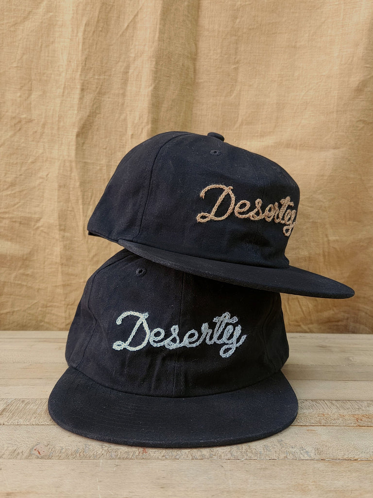 DESERTY Hat - Black & Tan