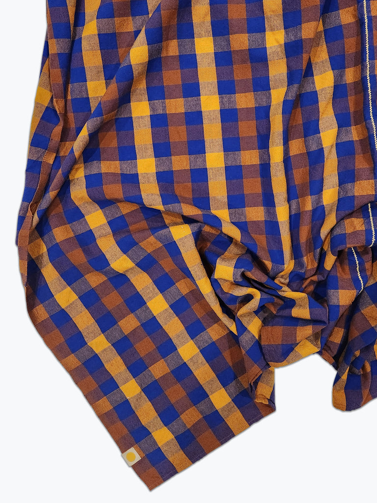 Chunky Plaid Tablecloth - Dusk