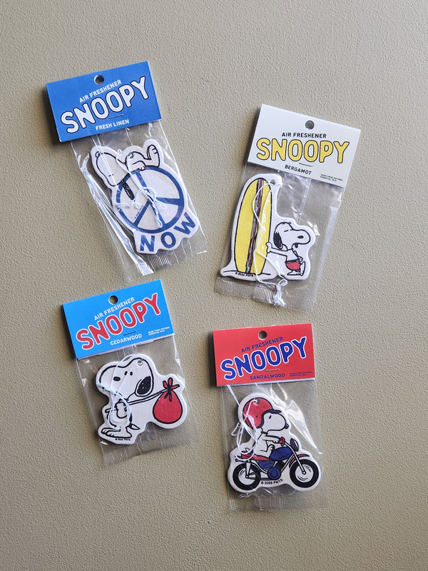 Snoopy Air Freshener - Fresh Linen