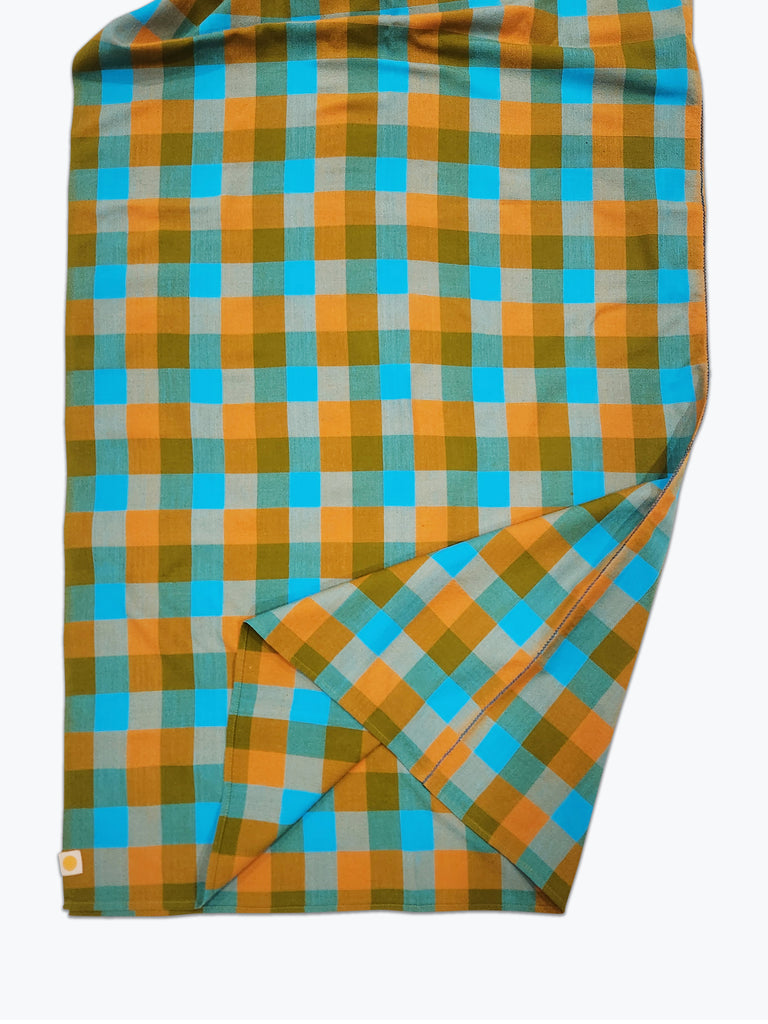 Chunky Plaid Square Tablecloth - Sprout