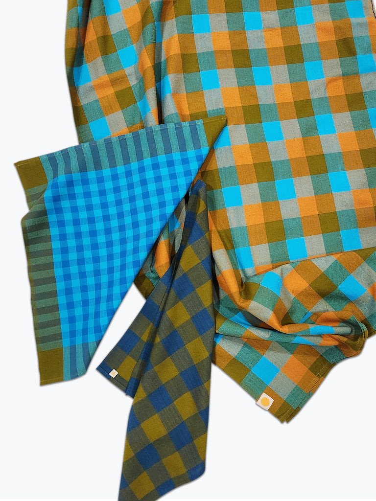 Chunky Plaid Square Tablecloth - Sprout