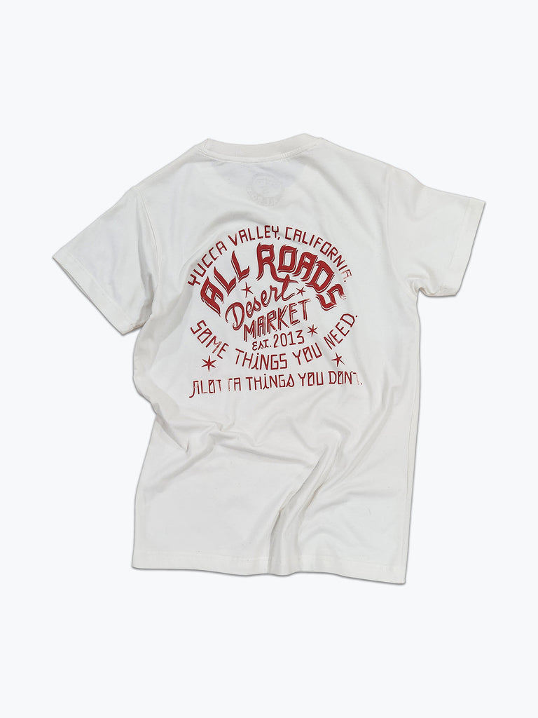 all roads desert market souvenir t-shirt