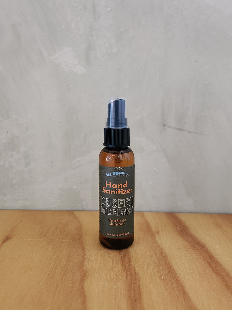 2oz PET bottle of Hand Sanitizer spray
