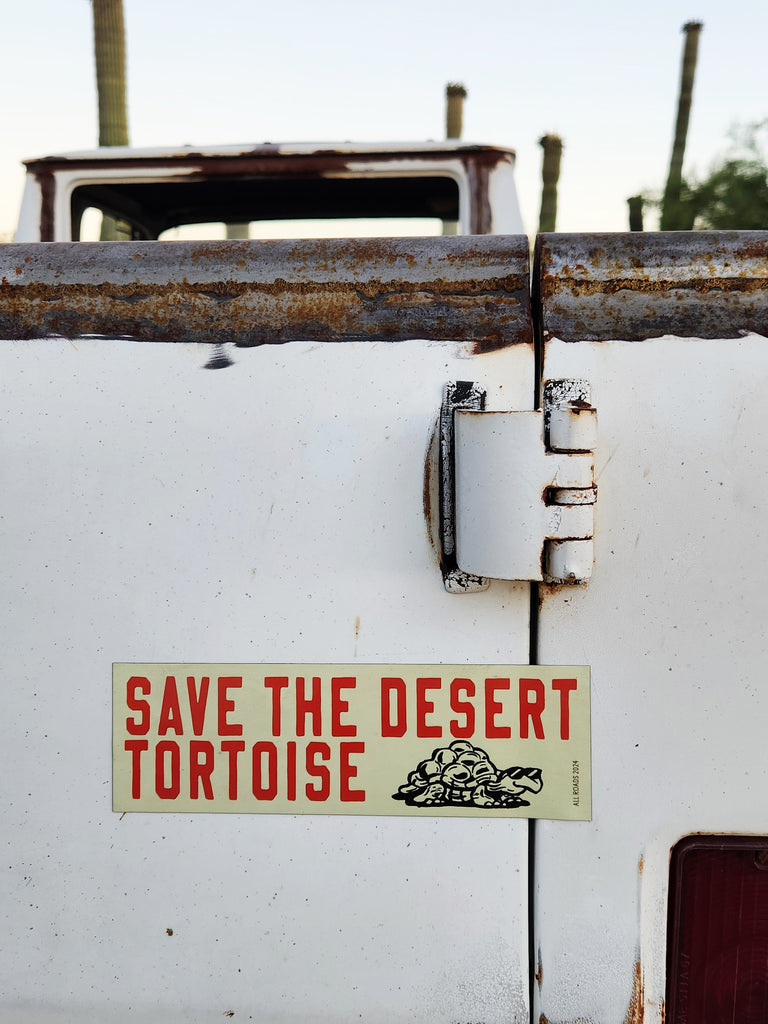 Bumper Magnet - Save the Desert Tortoise