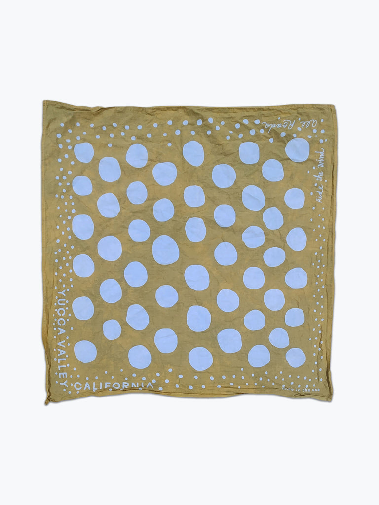 Circle Bandana - Yellow