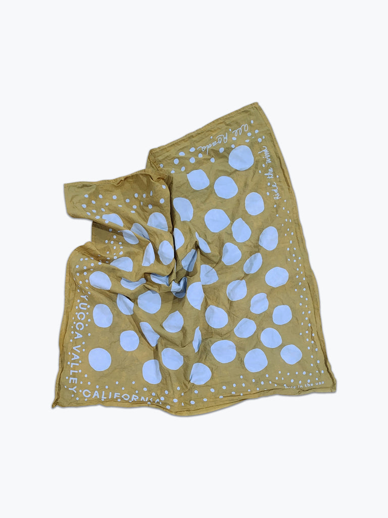 Circle Bandana - Yellow