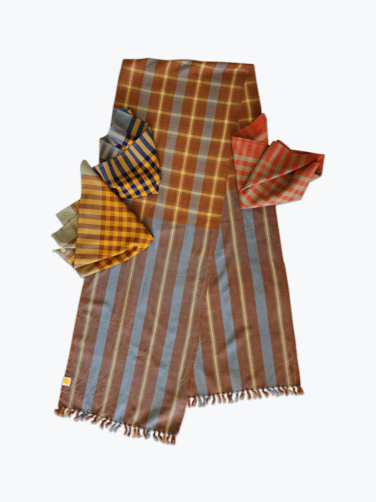 Bonnie Plaid Table Runner - Luna