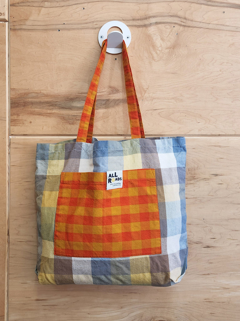 Mezcla Tote - Prieta Plaid
