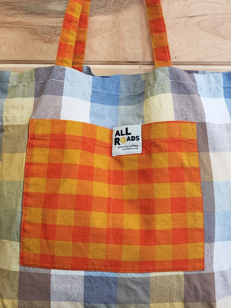 Mezcla Tote - Prieta Plaid