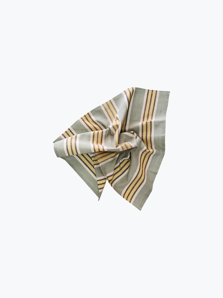 Outlet: Cotton Napkin Pair - Provencial Stripe