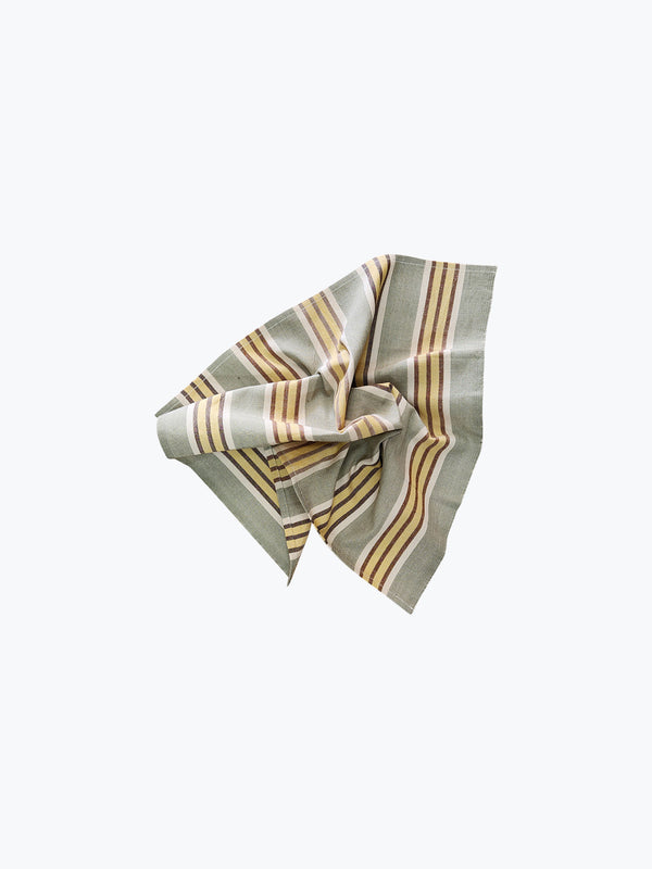 Outlet: Cotton Napkin Pair - Provencial Stripe
