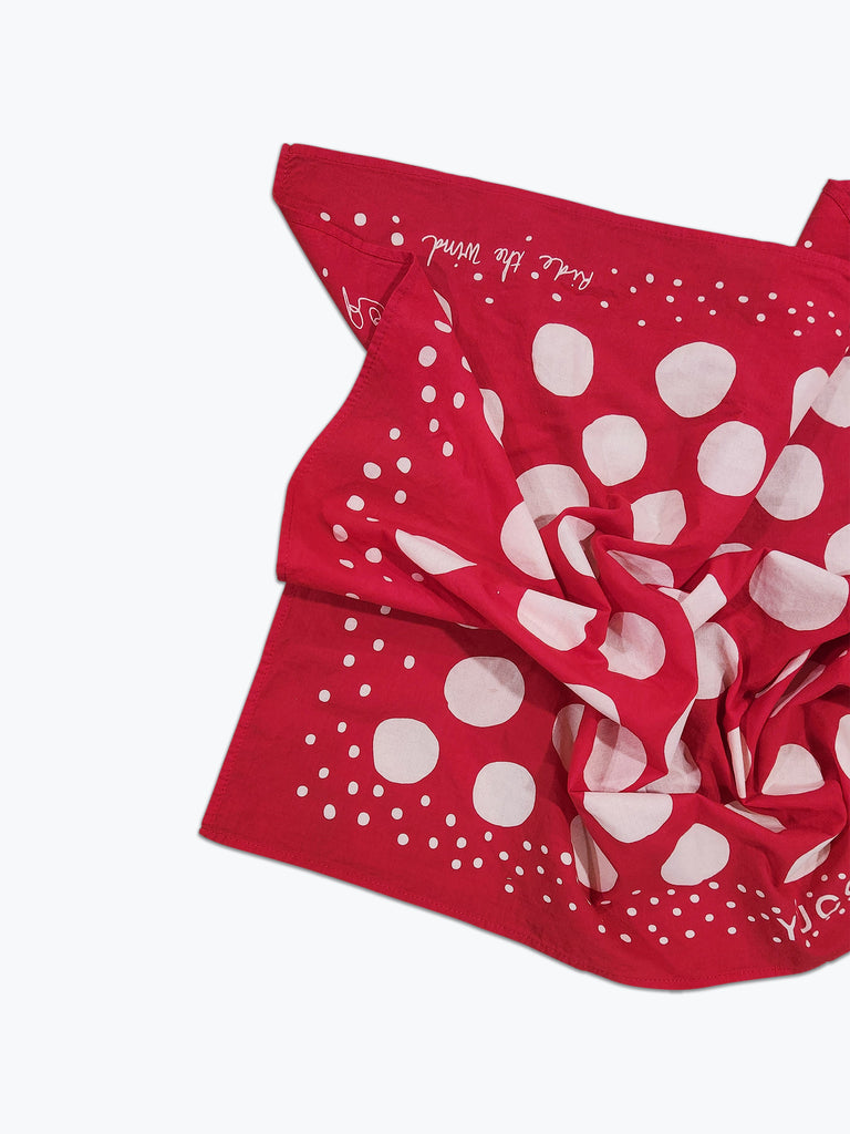 Circle Bandana - Red