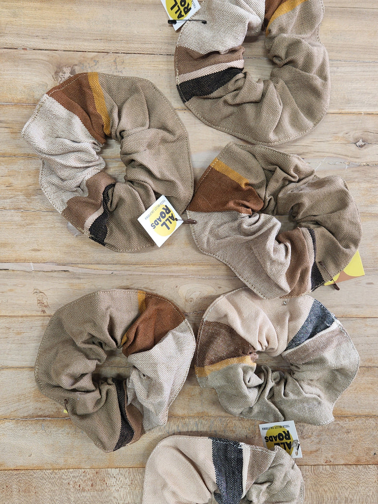 Cotton Scrunchie - Runway Napkin