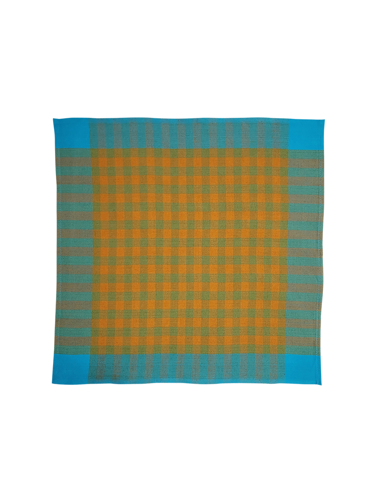 Grid Napkin Pair - Sprout