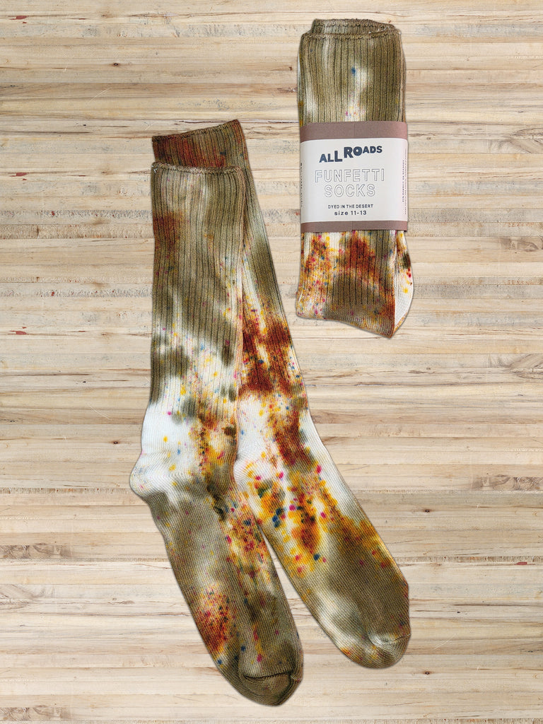 Size 11-13 Funfetti Socks