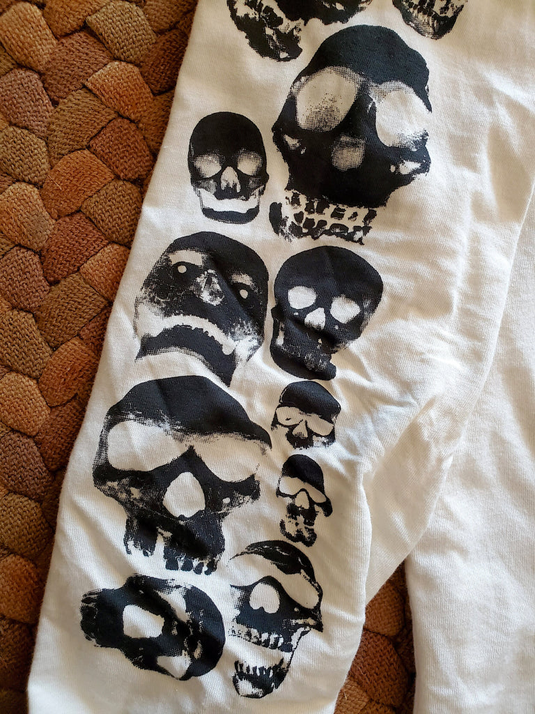 DF Skull Long Sleeve Tee