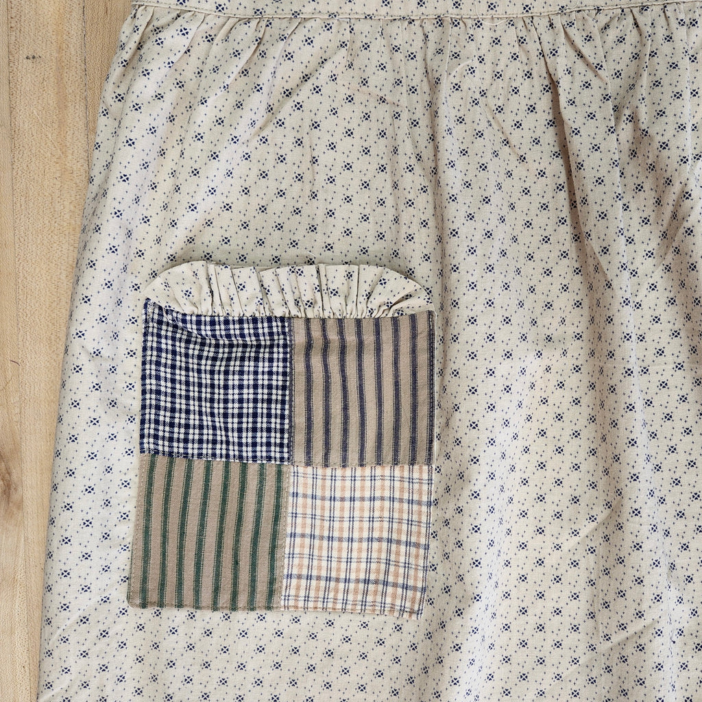 Vintage Quilted Apron - Small/Medium