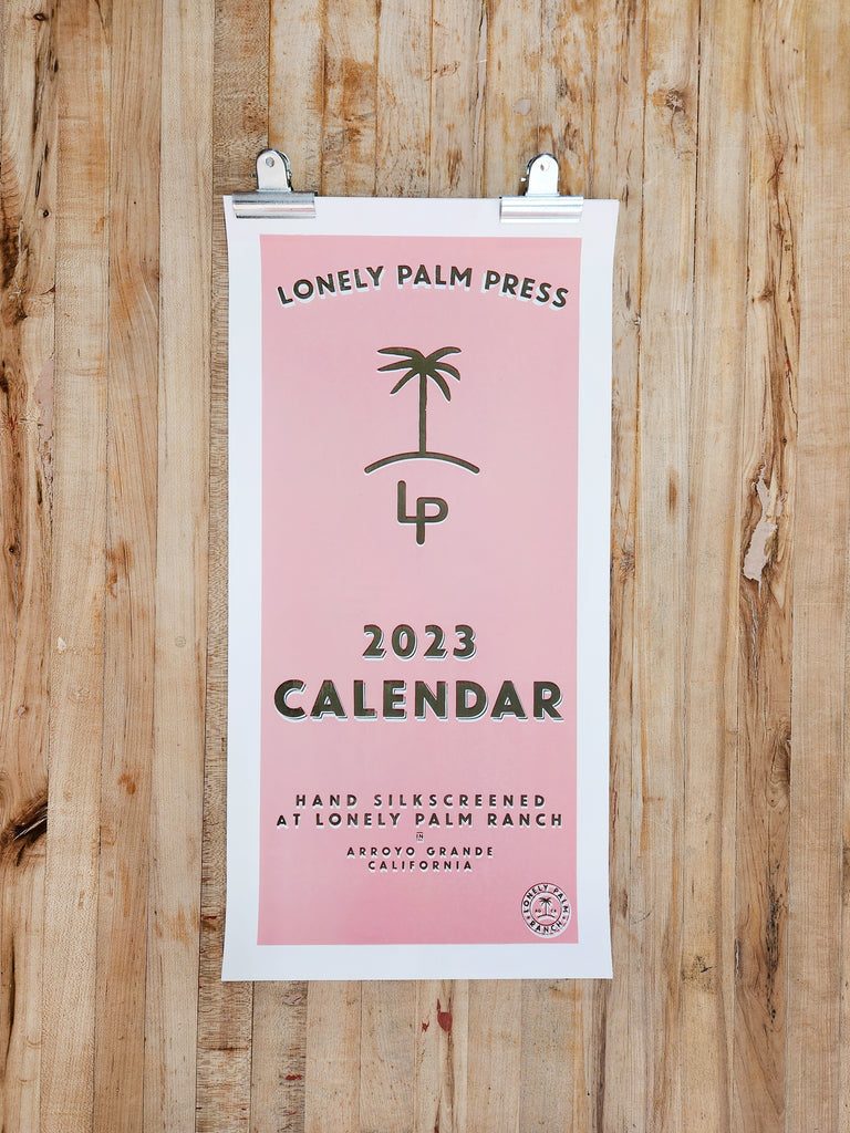 Lonely Palm 2023 Calender