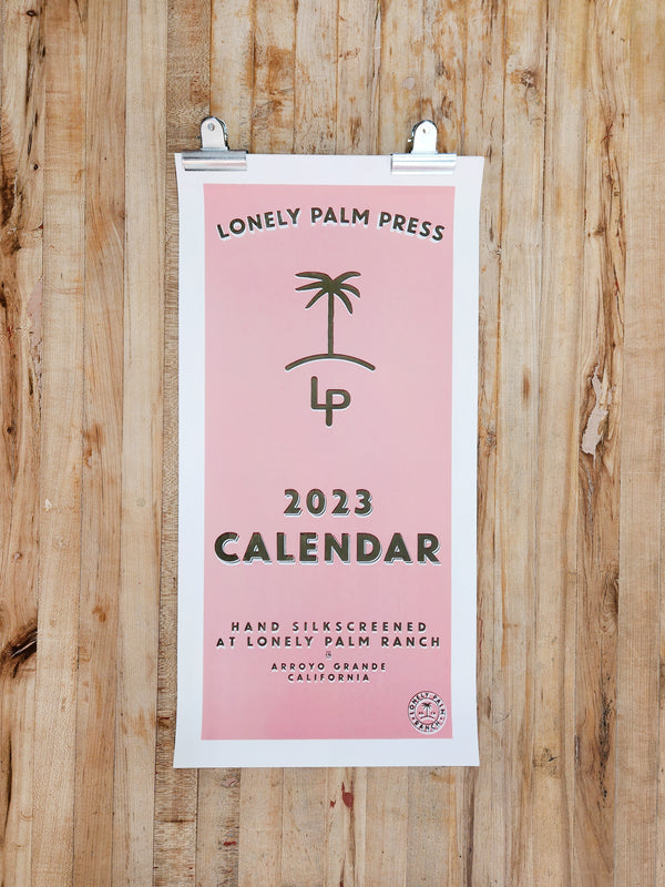 Lonely Palm 2023 Calender