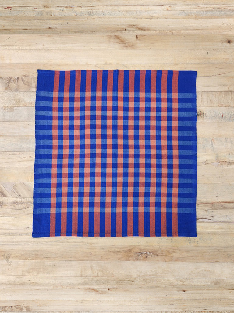 Cotton Napkin Pair - Cobalt