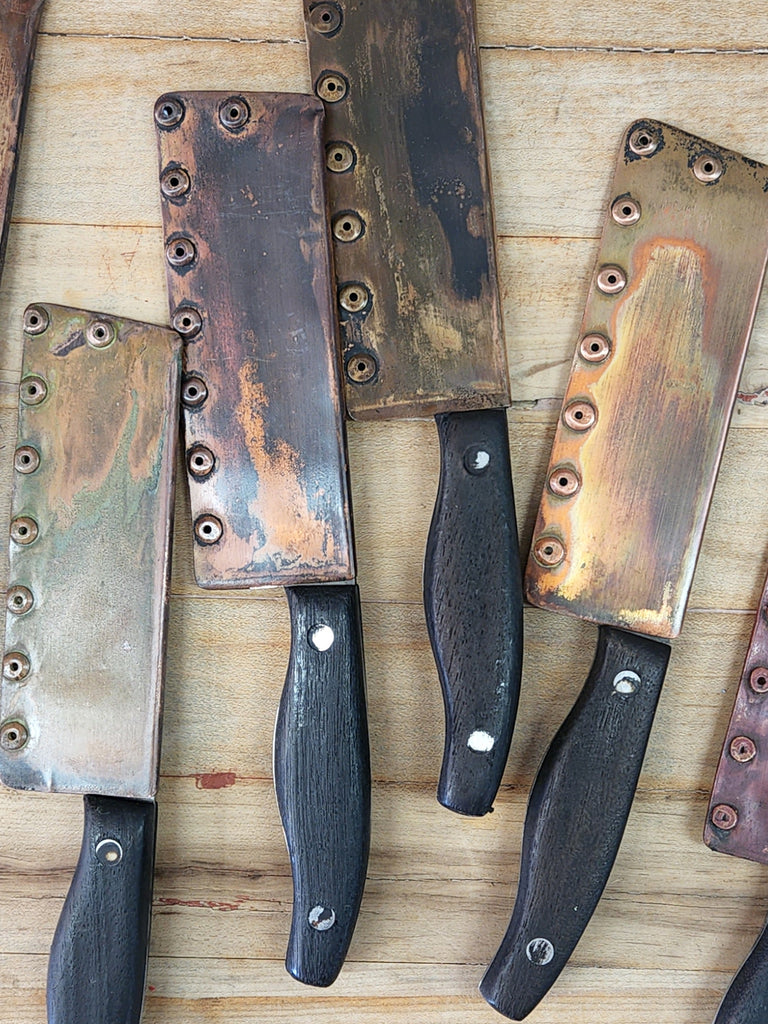 Utility Knife with Copper Sheath