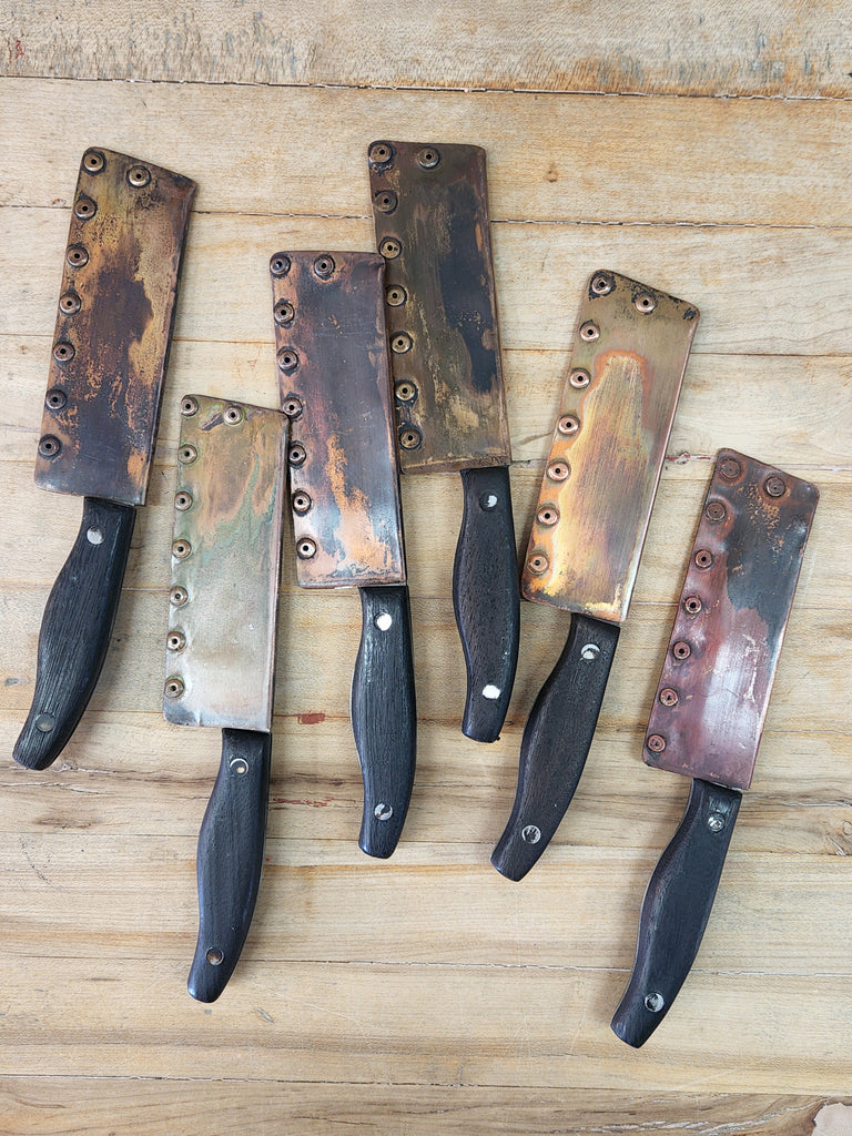 Utility Knife with Copper Sheath