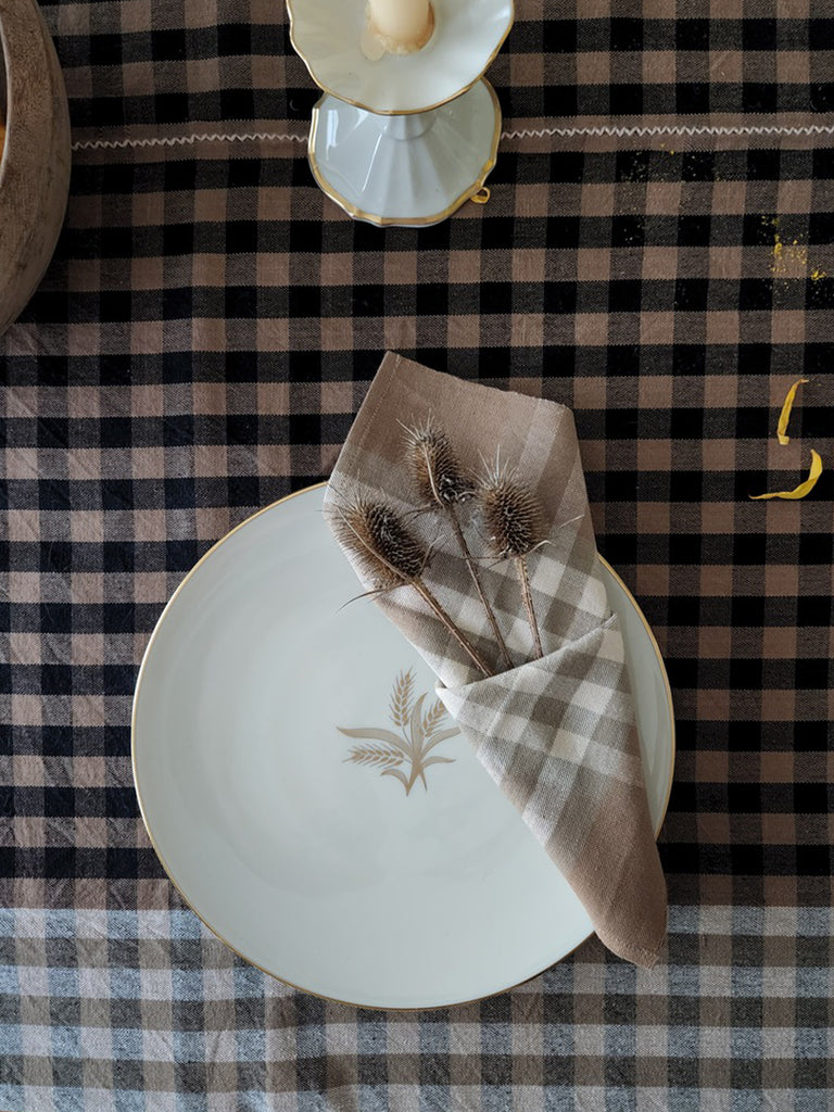 Cotton Napkin Pair - Flax