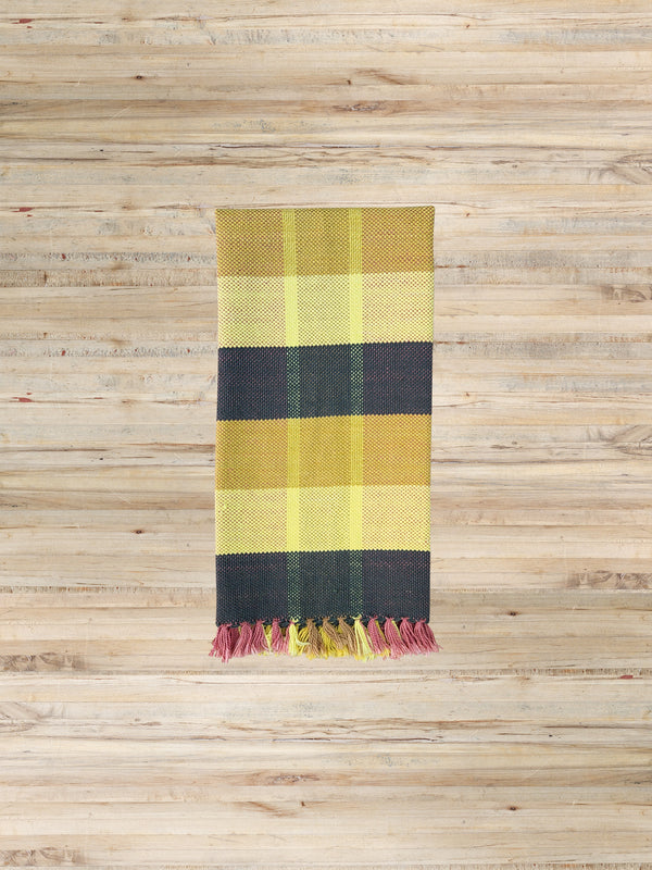 Cotton Kitchen Towel - Golden Block