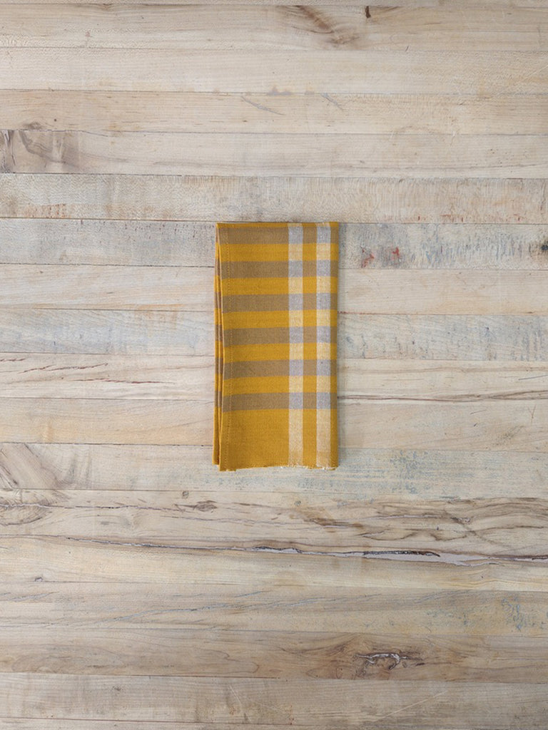 Cotton Napkin Pair - Ochre