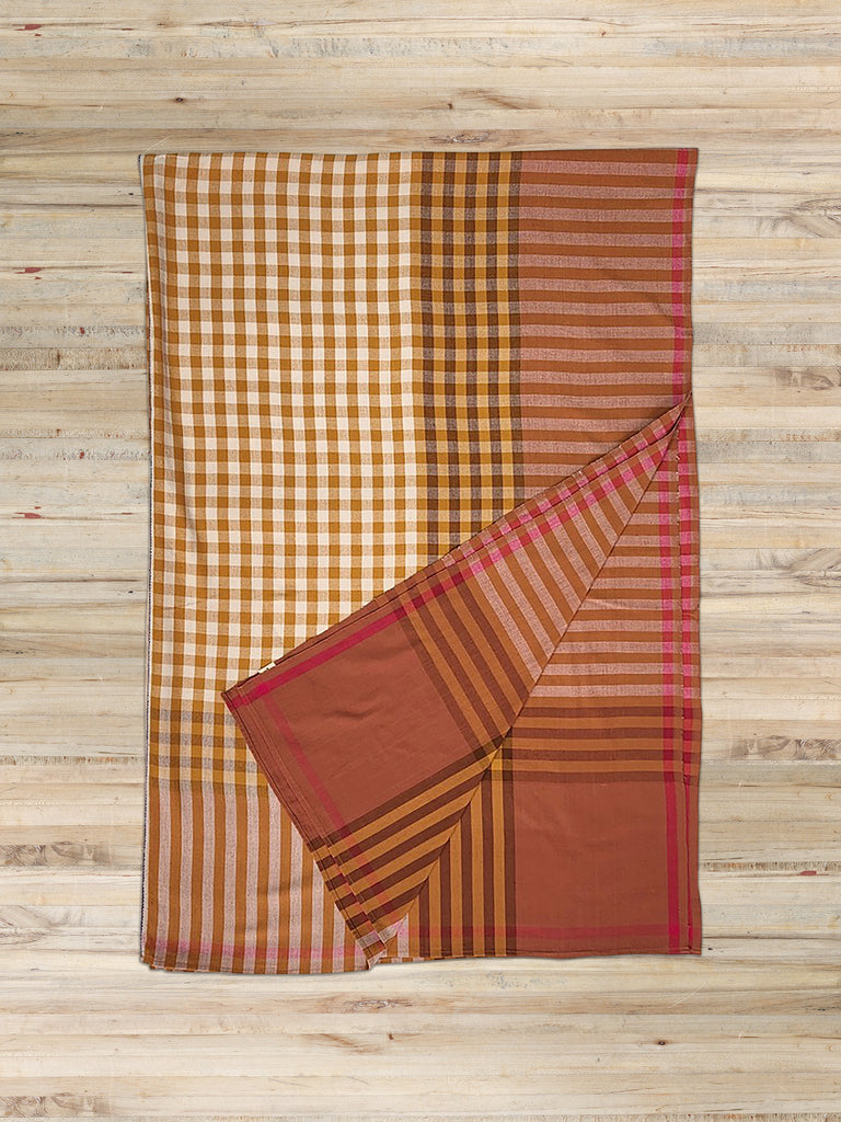 Grid Tablecloth - Ochre