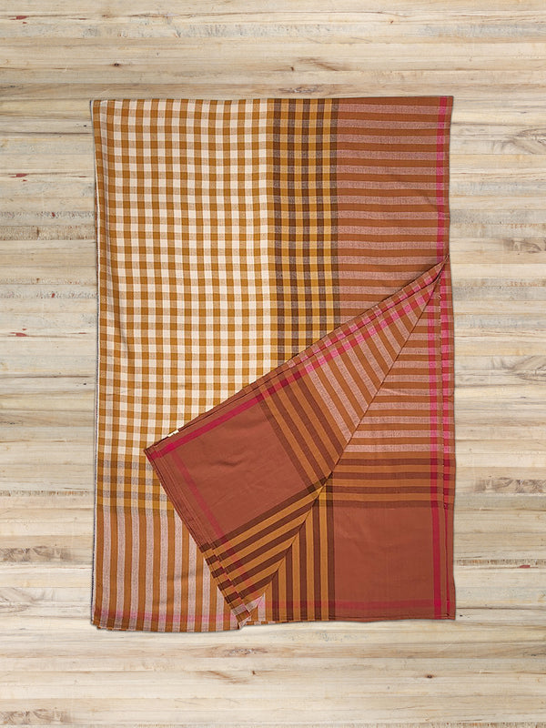Grid Tablecloth - Ochre
