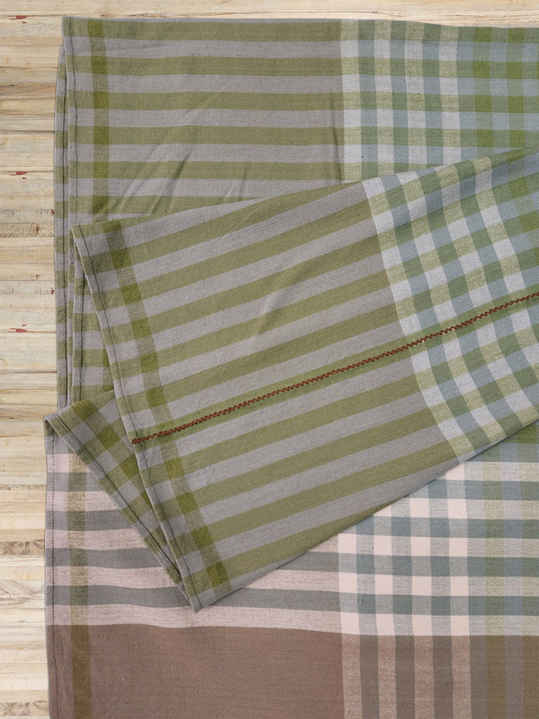 Grid Tablecloth - Sage